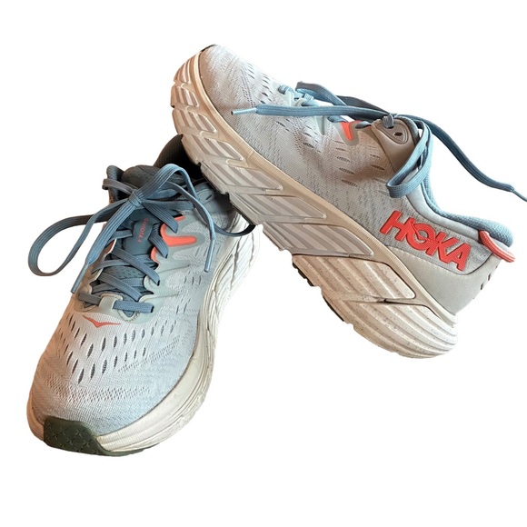 Hoka Other - HOKA Gaviota 4 Men’s 8 D Blue Fog Plein Air Running Shoes